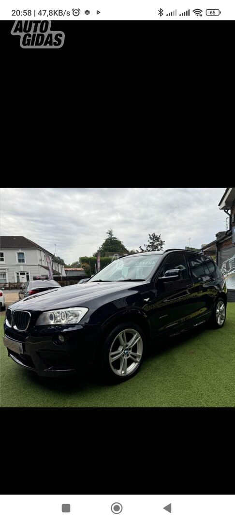 Bmw X3 F25 2013 m dalys