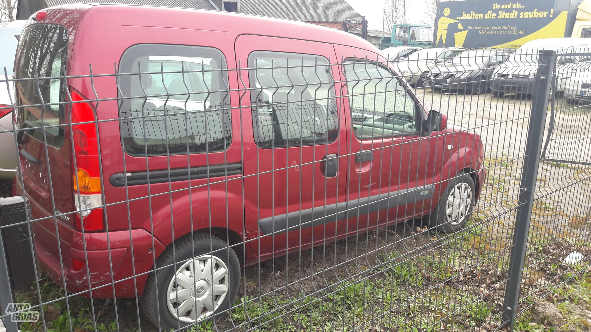 Renault Kangoo 2005 m Vienatūris