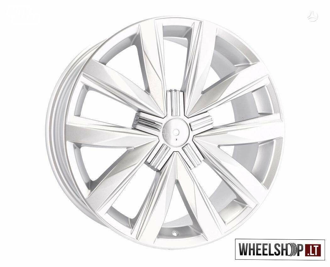 EU-B1351 Style silver rims