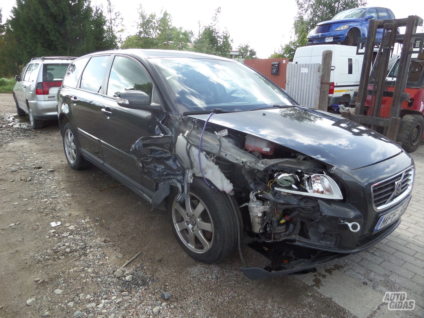 Volvo V50 6 begiu 2009 г запчясти