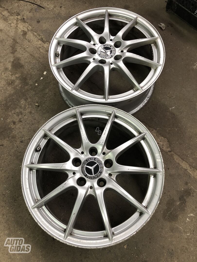 Light alloy R17 rims