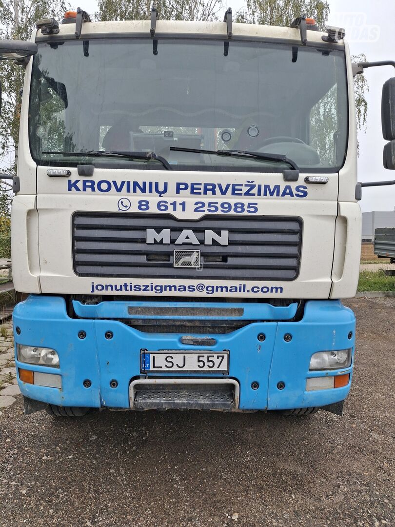 MAN TGA 33.360 2007 г Самосвал с краном