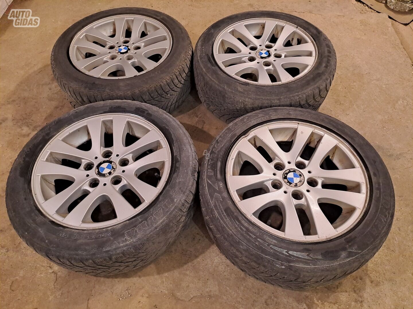 Light alloy R16 rims