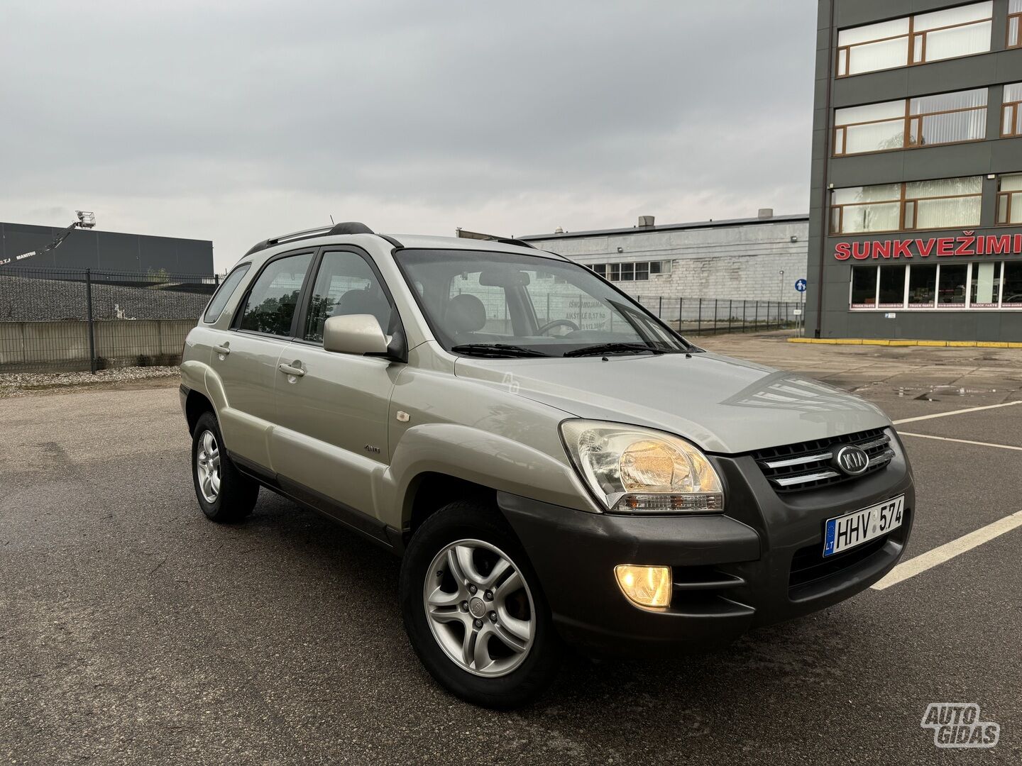 Kia Sportage II CRDi (lea) 2005 г