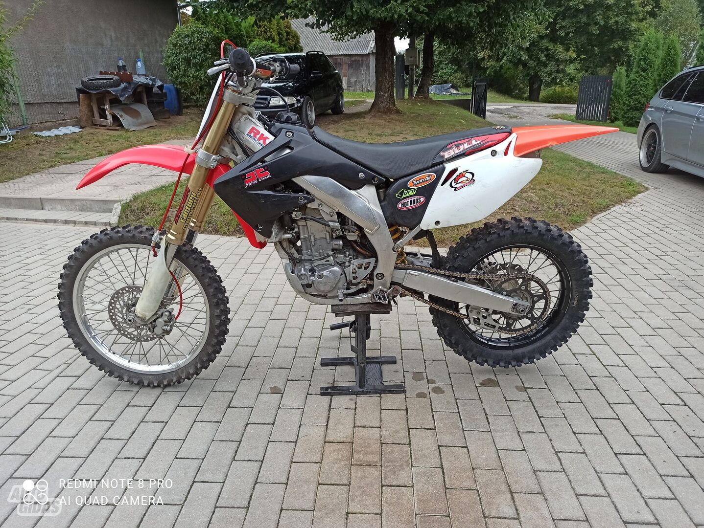 Honda CRF 2004 m Krosinis / Supermoto motociklas