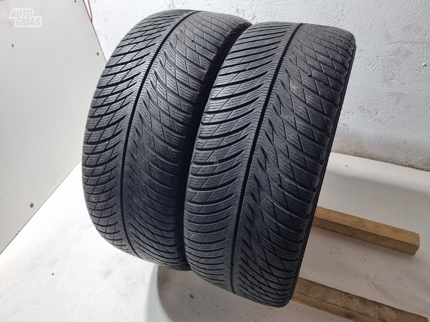 Michelin 5-6mm R18 žieminės padangos lengviesiems