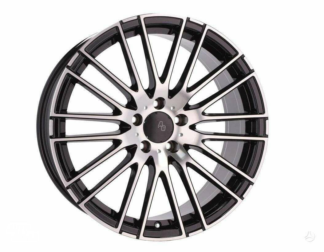 EU-I0348 Black Polished rims