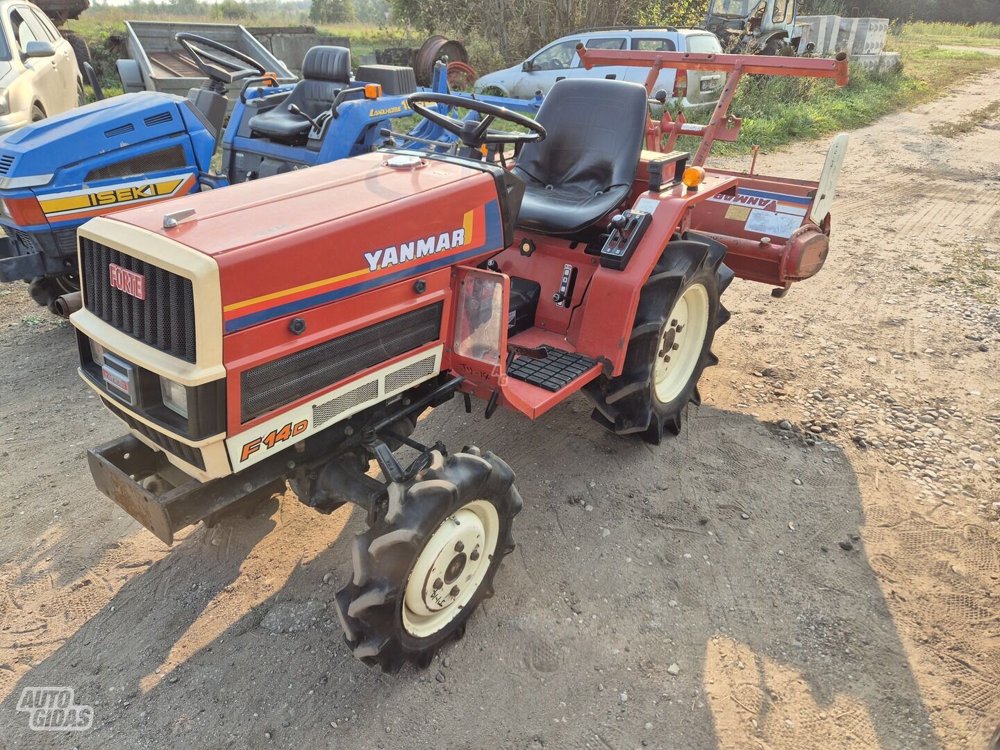 Yanmar 1986 m Traktorius