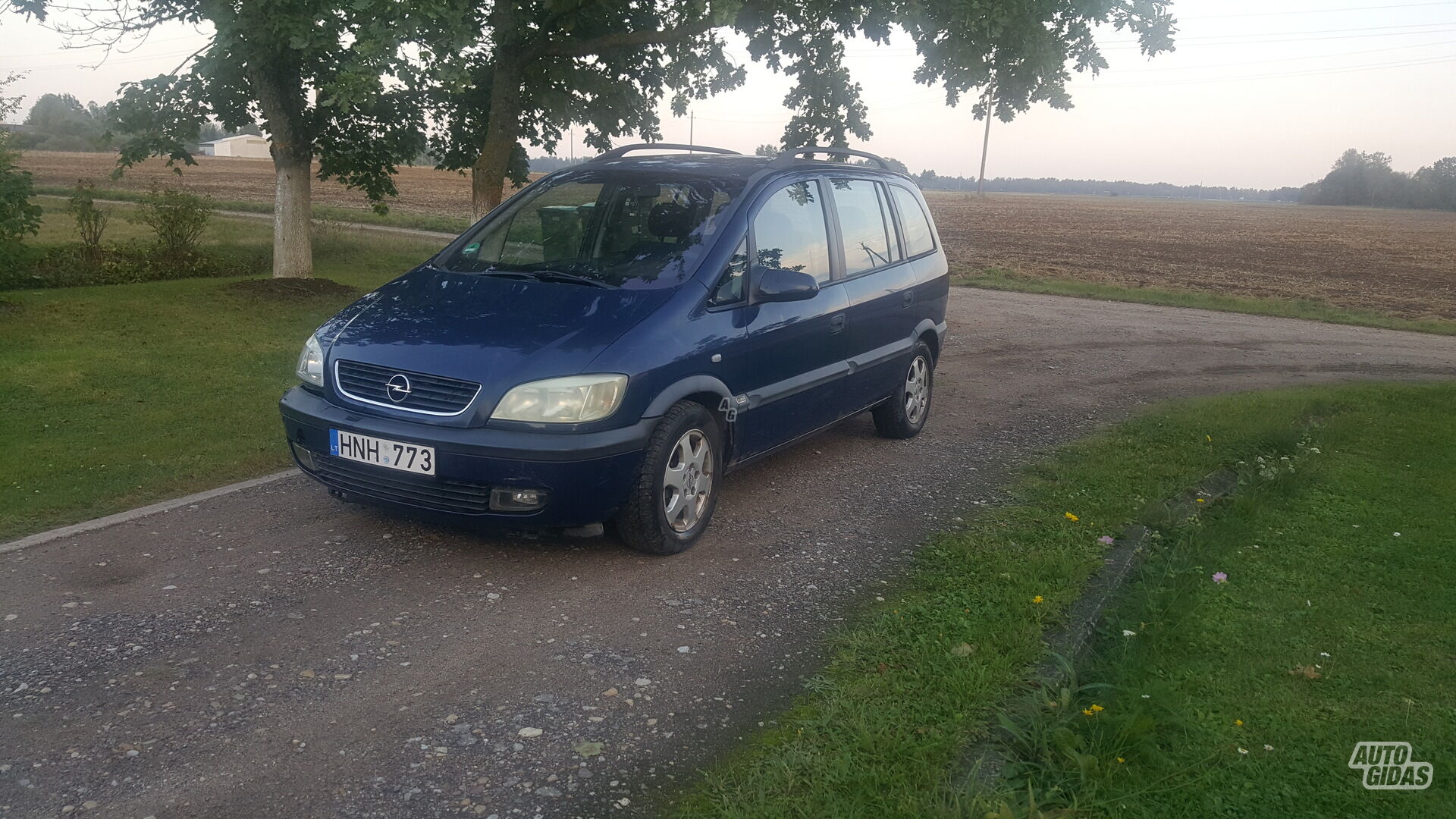 Opel Zafira 2002 г Минивэн