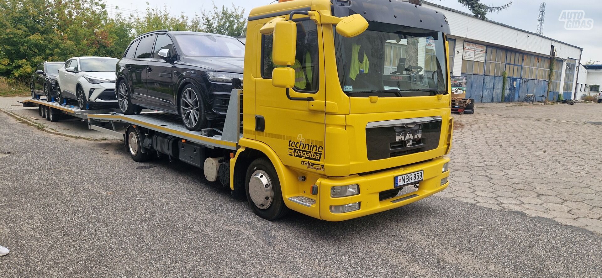 MAN 8-160 2007 y Car transporter