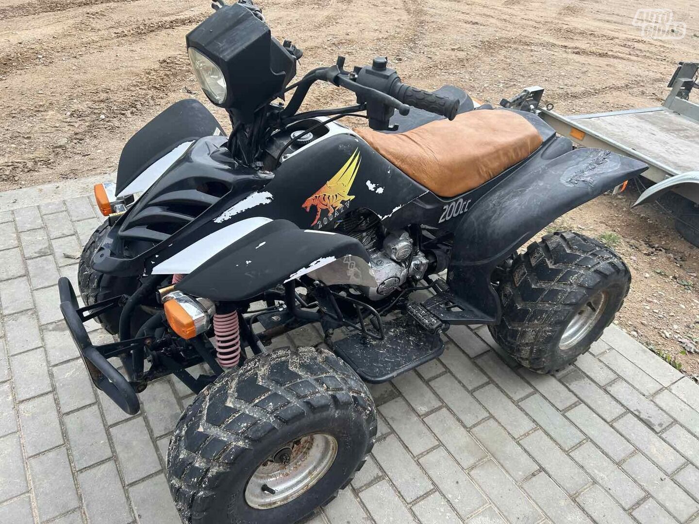 ATV 250cc 2010 m Keturratis motociklas