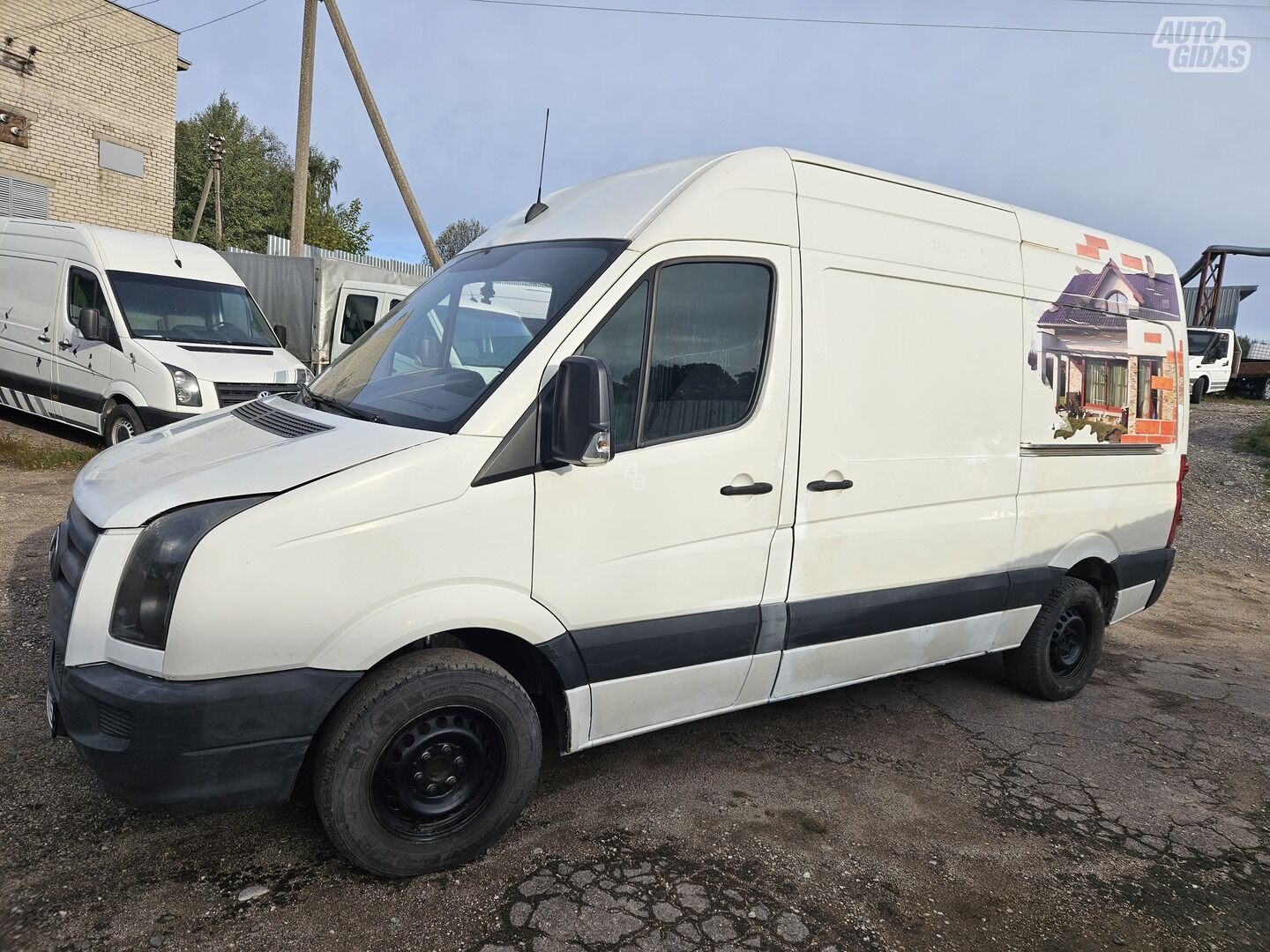 Volkswagen Crafter 2008 г Грузовой микроавтобус