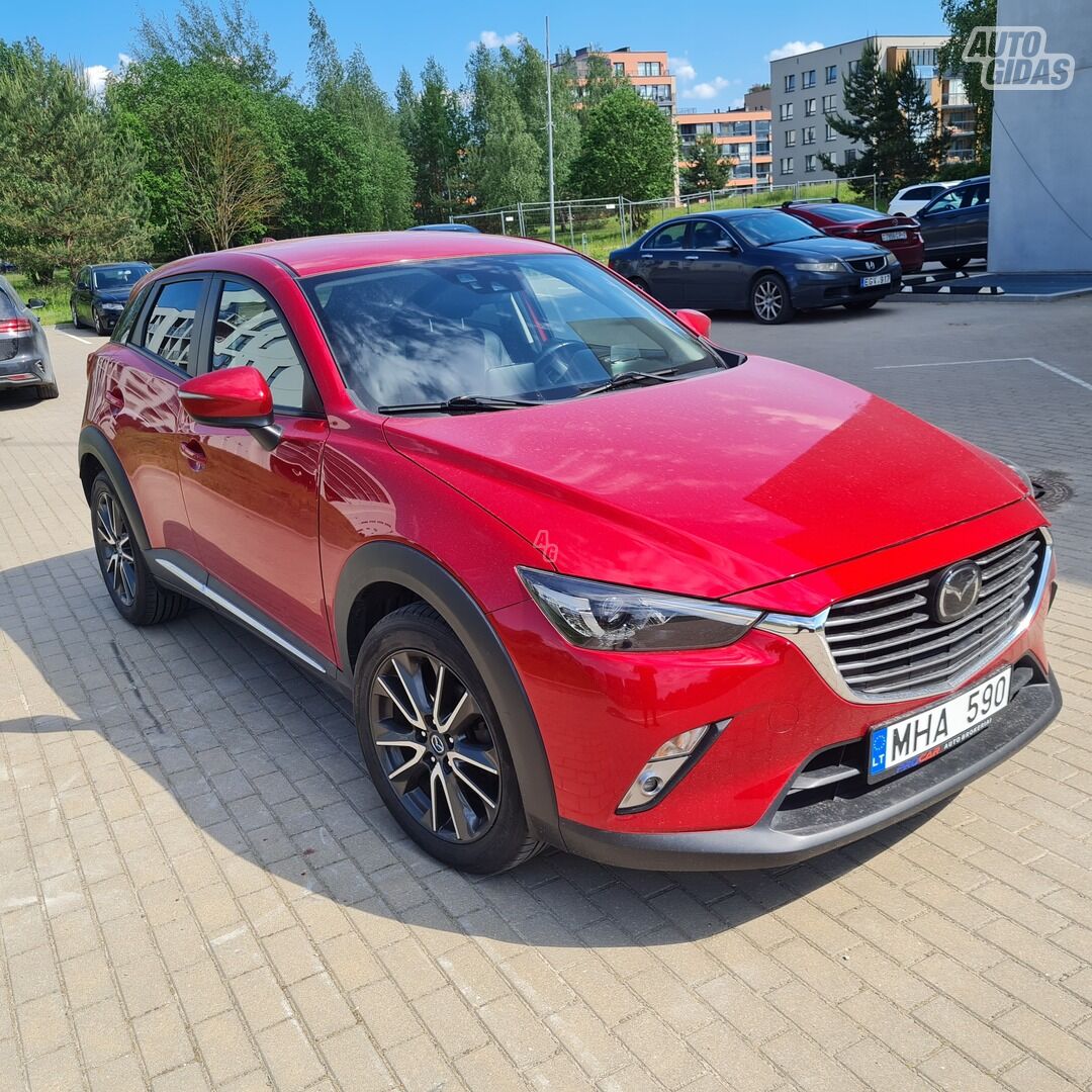 Mazda CX-3 2016 m Visureigis / Krosoveris