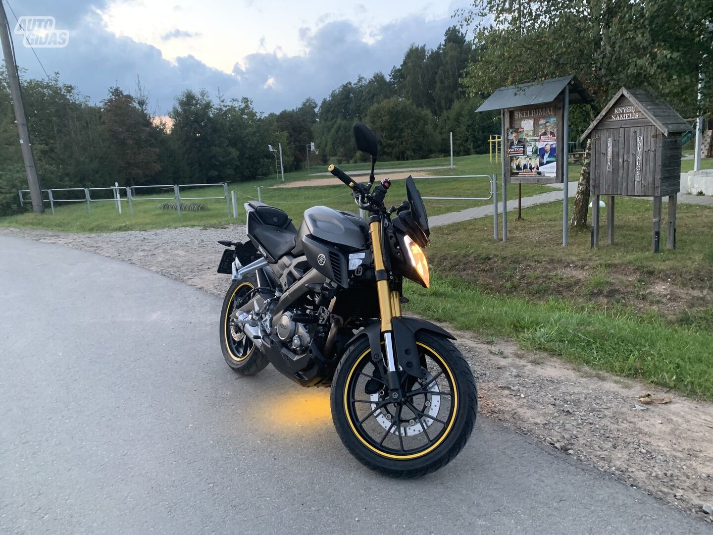 Yamaha MT 2016 m Klasikinis / Streetbike motociklas