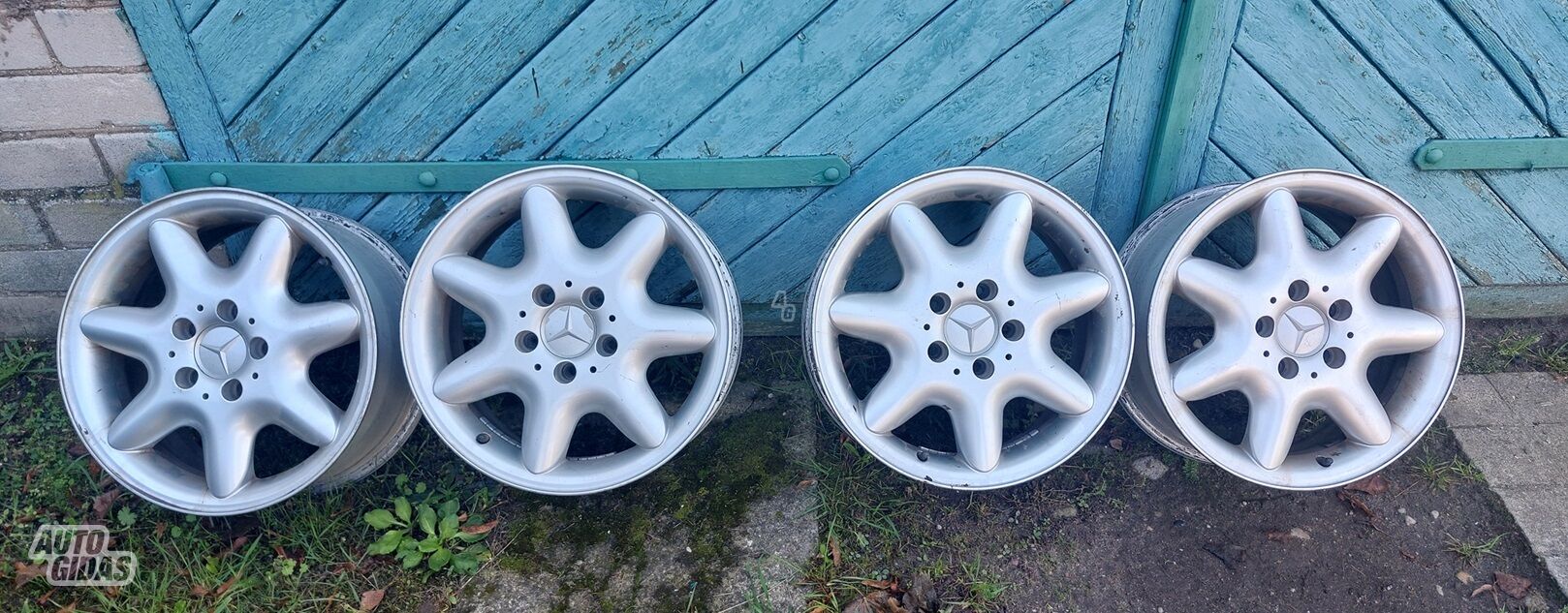 Light alloy R16 rims