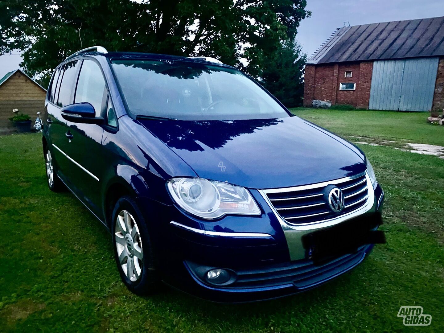 Volkswagen Touran 2009 m Vienatūris