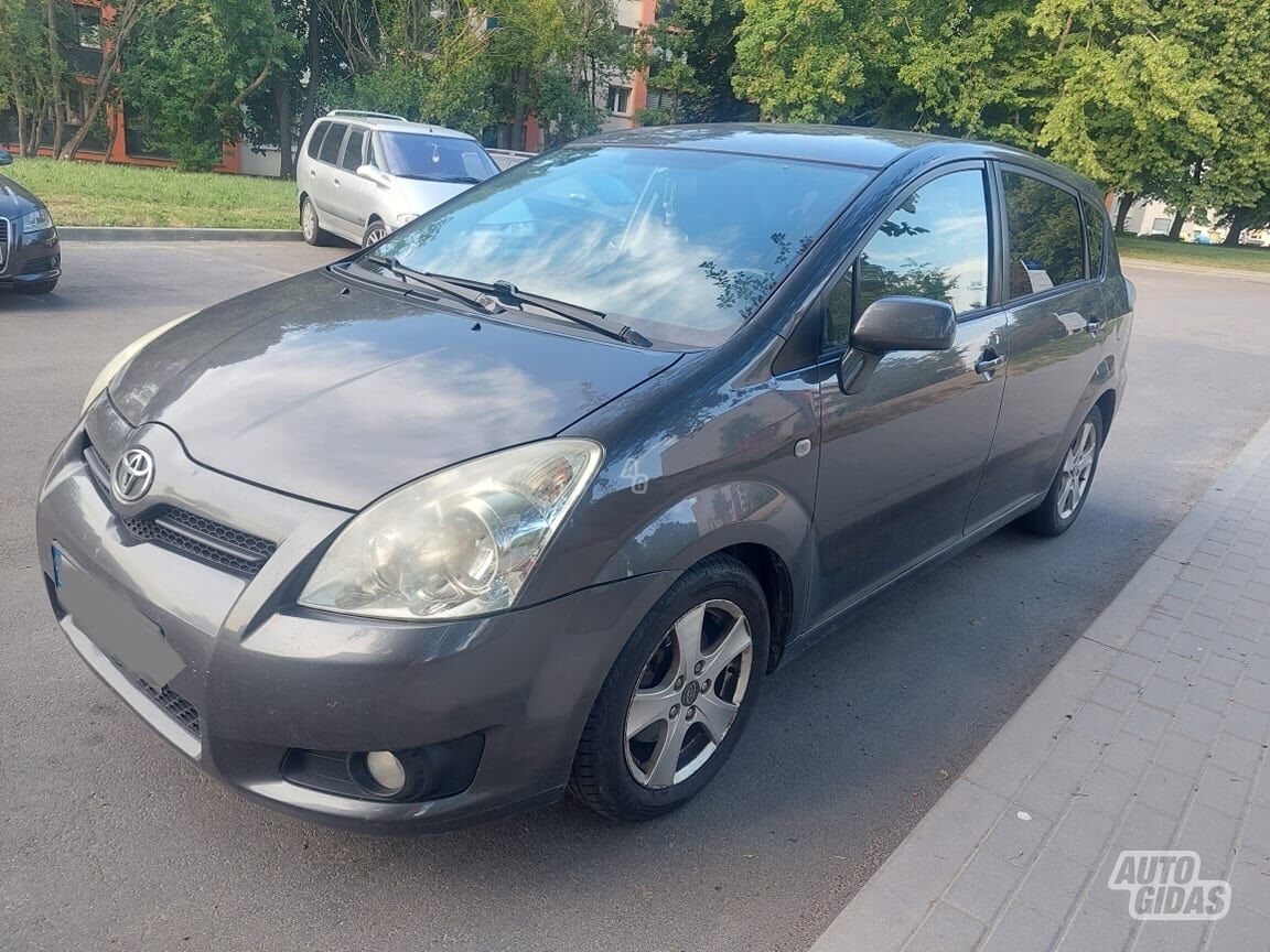 Toyota Corolla Verso 2008 m Vienatūris