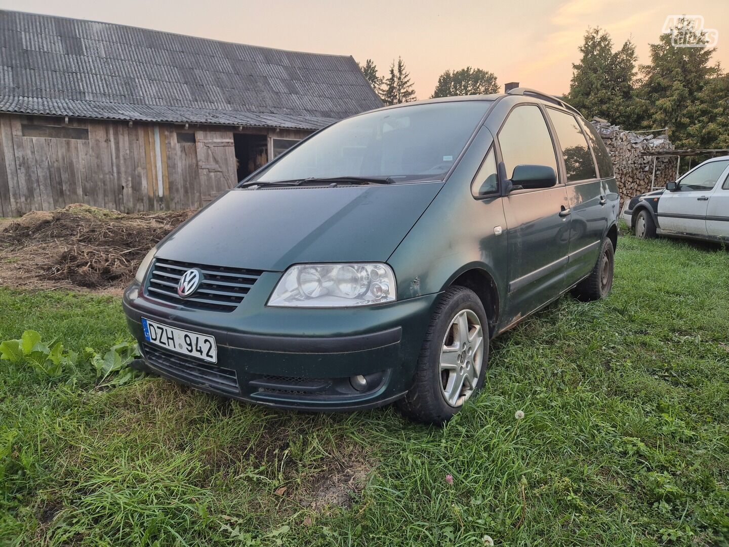 Volkswagen Sharan 2001 m Vienatūris