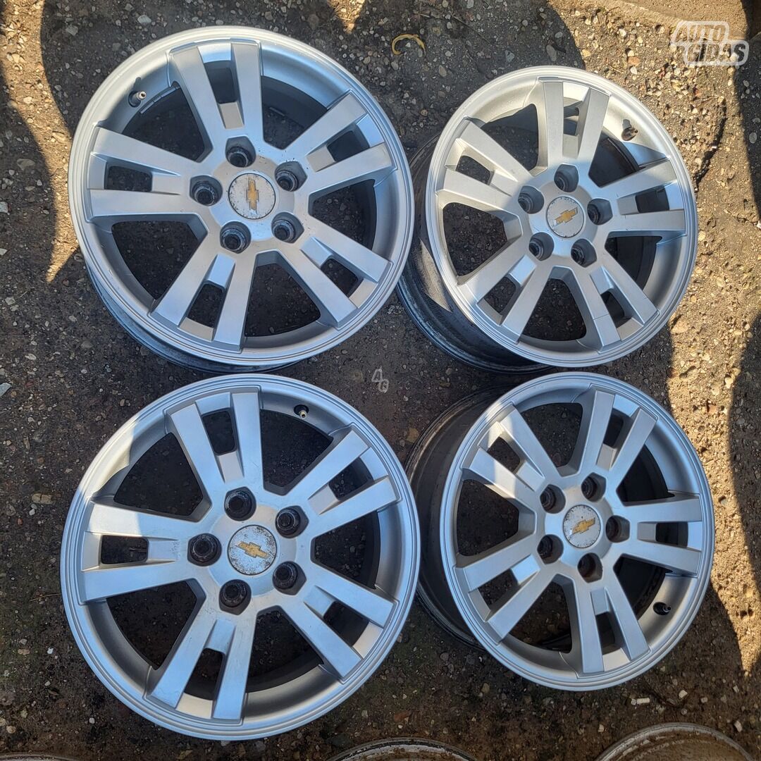 Light alloy R16 rims