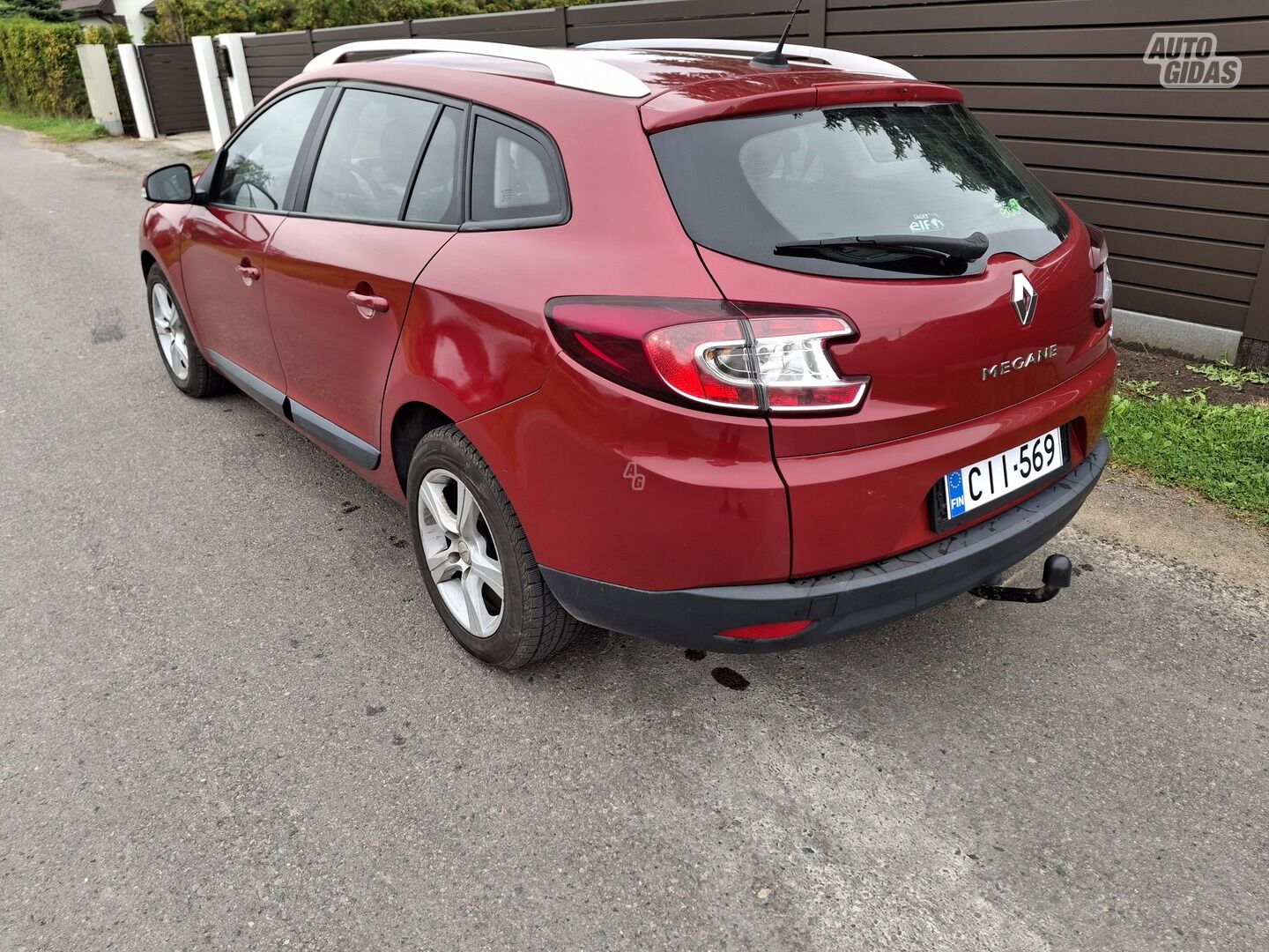 Renault Megane 2012 m Universalas