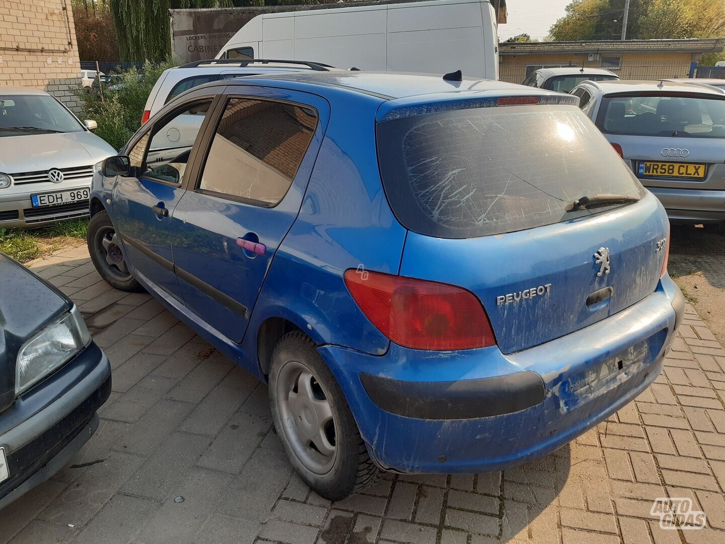 Peugeot 307 2003 m Hečbekas