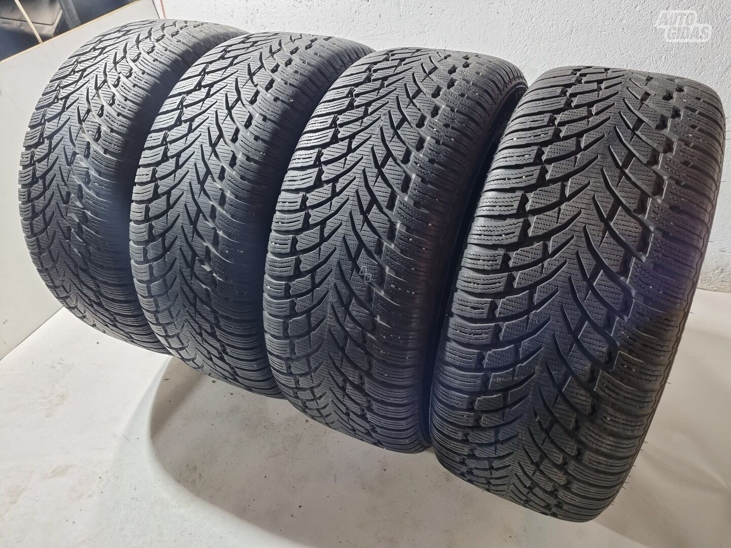 Nokian 7-8mm, 2020m R19 winter tyres passanger car