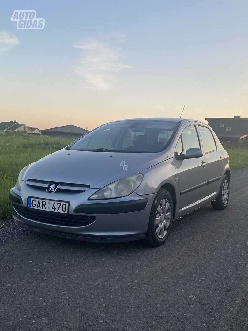 Peugeot 307 2003 m Hečbekas