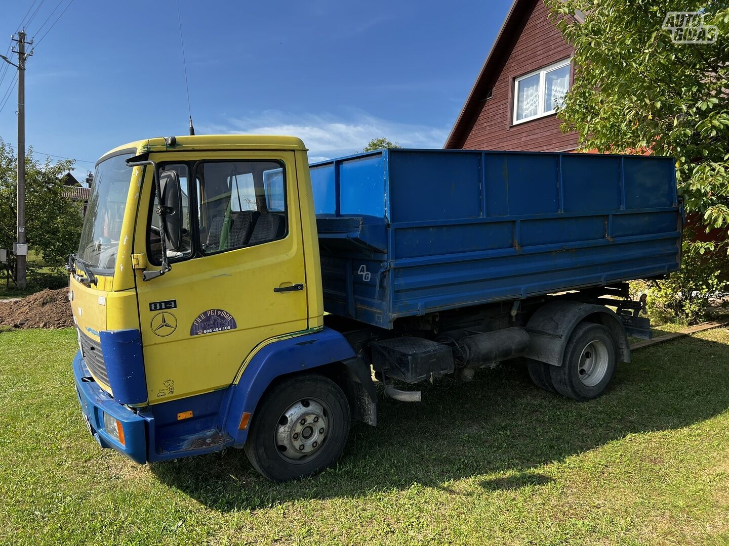 Mercedes-Benz 814 1991 г Самосвал