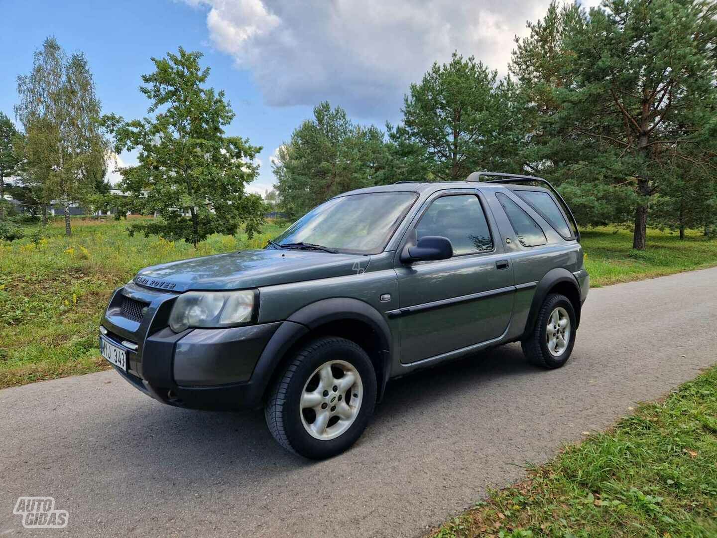 Land Rover Freelander 2005 m Visureigis / Krosoveris