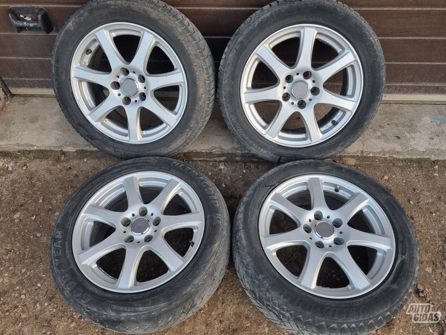 Light alloy R16 rims