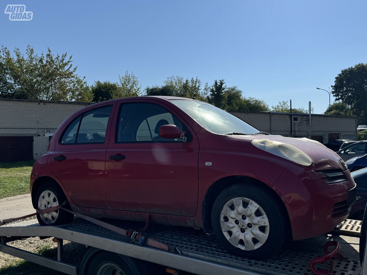 Nissan Micra 2003 m Hečbekas