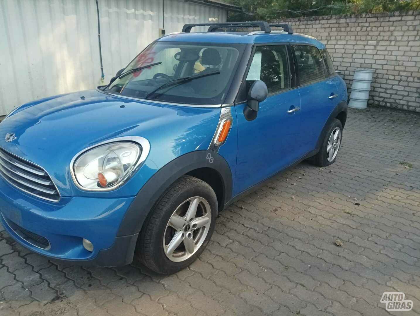 Mini Countryman 2012 m dalys