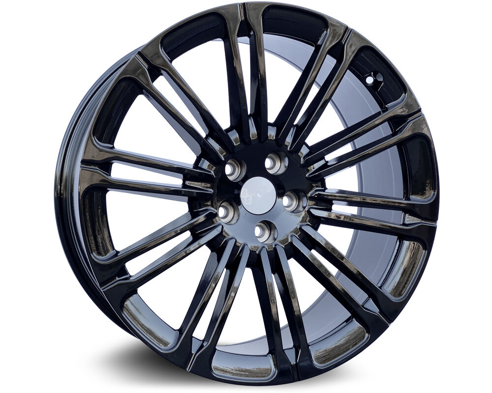 Kitas L009 LRH037 GLOSS BLACK (GB) light alloy R22 rims