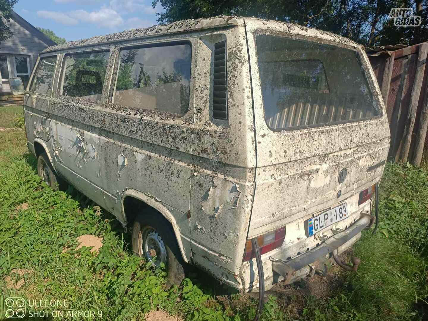 Volkswagen Transporter 1987 y Van