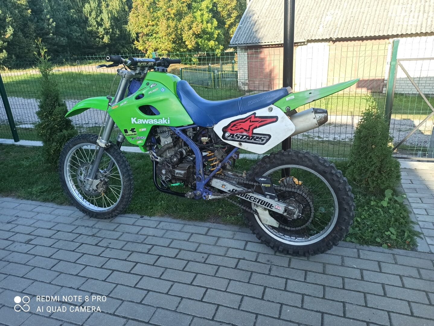 Kawasaki KLX 1995 г Кроссовый / Supermoto мотоцикл