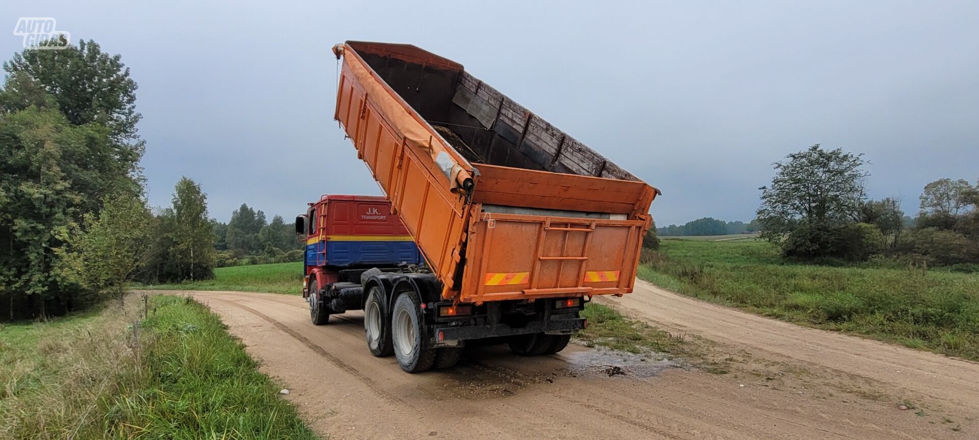 Scania R142 1987 m Savivartis