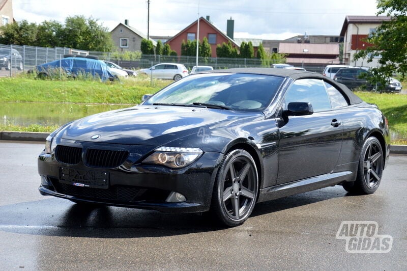 Bmw 650 2008 m Kabrioletas