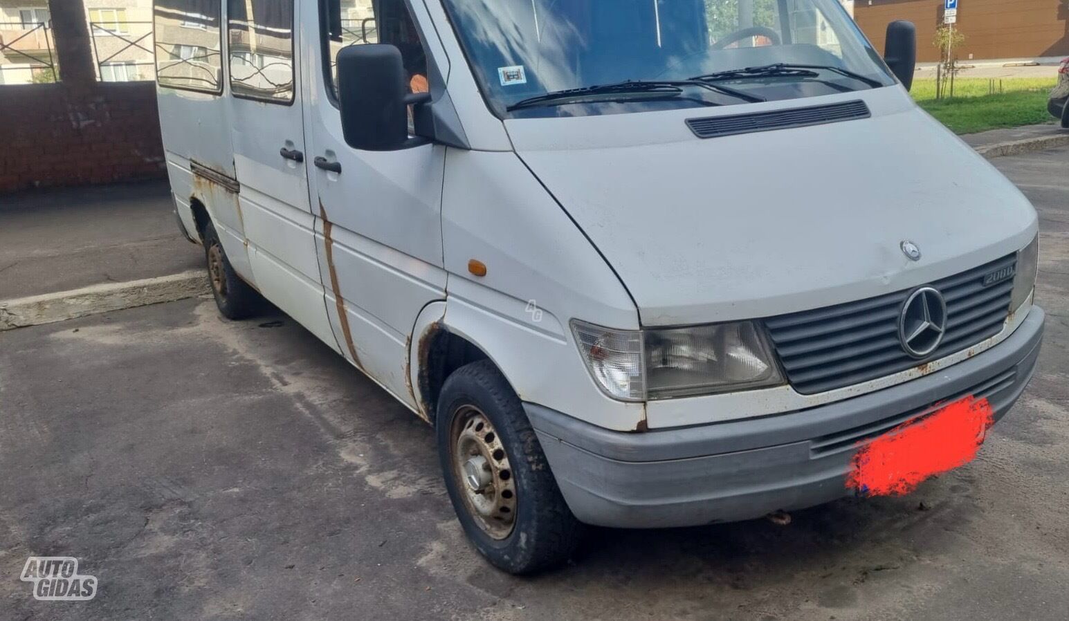 Mercedes-Benz 208 1998 m Keleivinis mikroautobusas