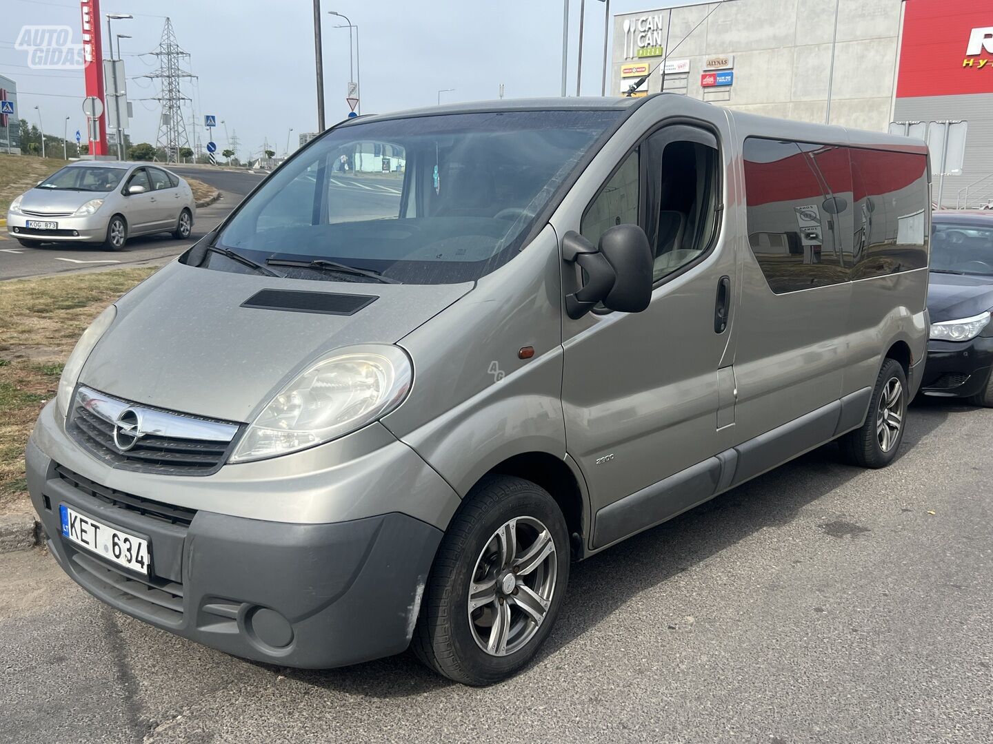 Opel Vivaro 2008 г Грузовой микроавтобус