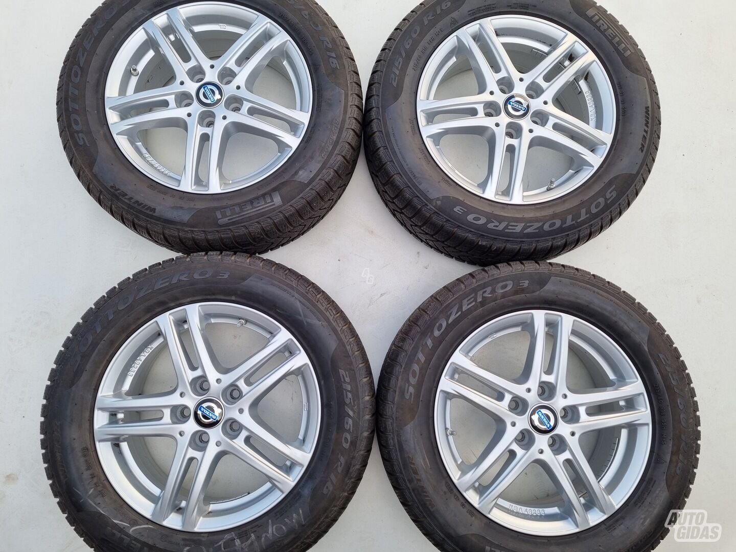 Volvo R16 S60 light alloy R16 rims