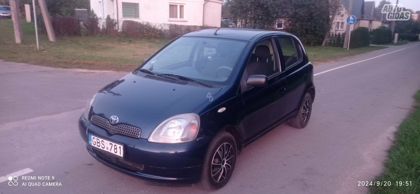 Toyota Yaris 2003 m Hečbekas