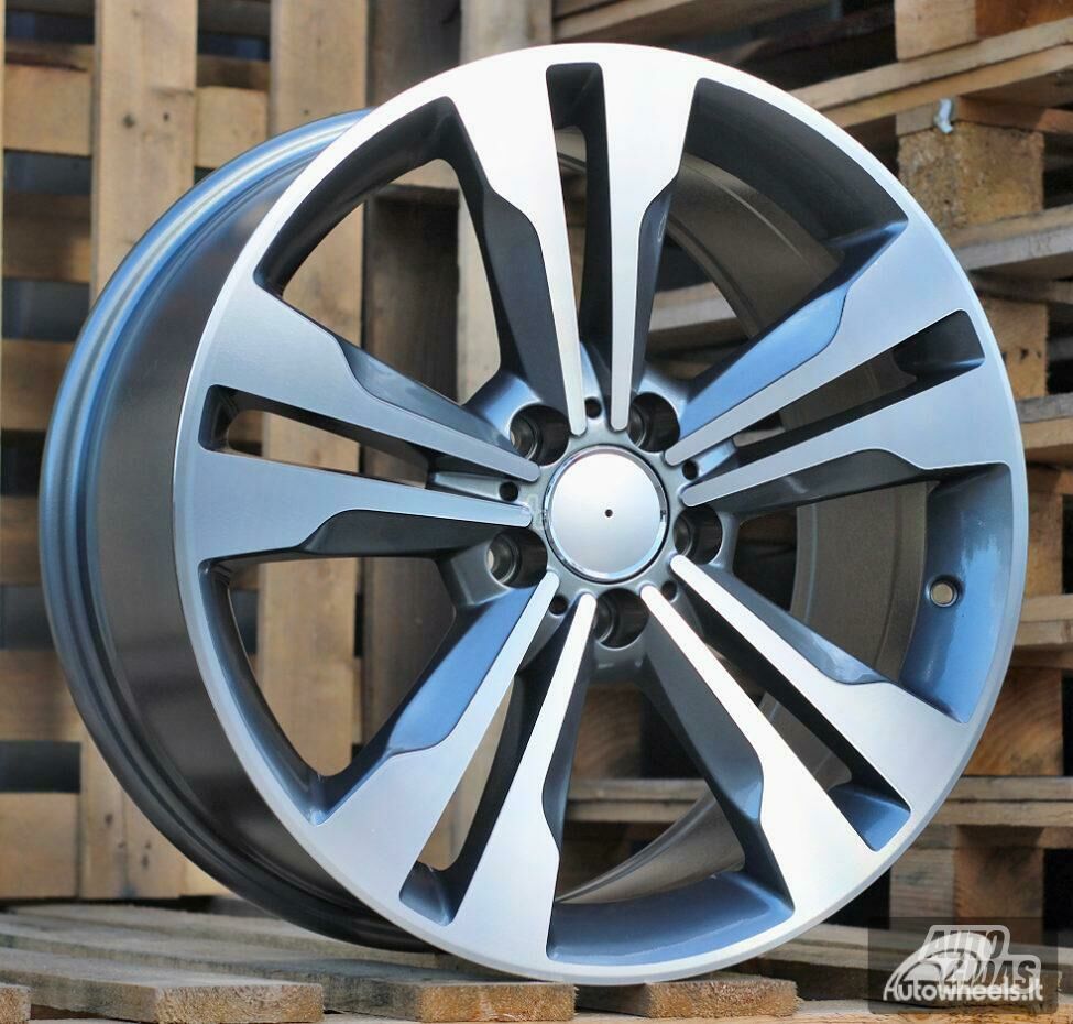 Autowheels Mercedes 5 Twin Spoke C, E lengvojo lydinio R17 ratlankiai