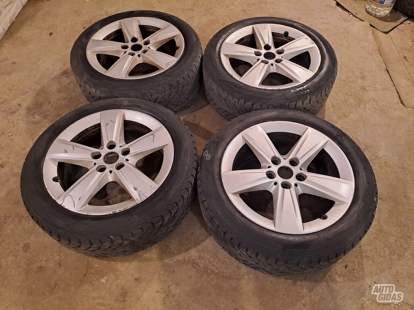 Light alloy R17 rims