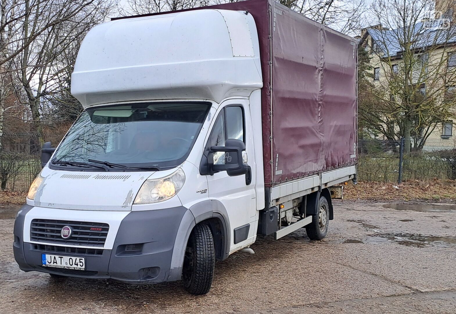 Fiat Ducato 2011 m Komercinis auto(su būda)