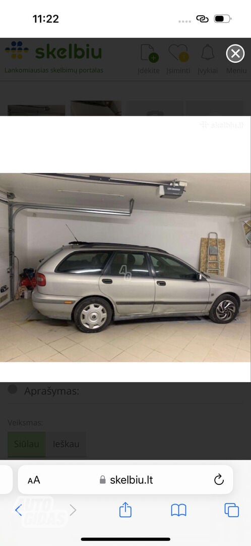 Volvo V40 1998 г Седан