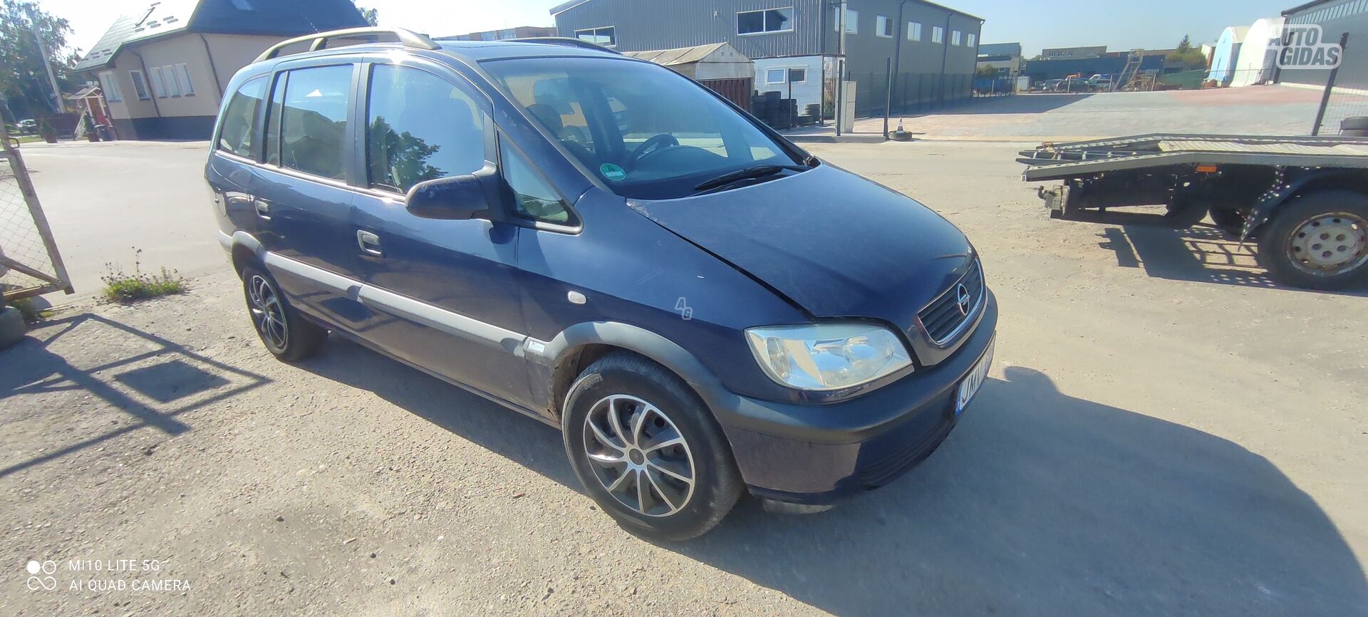 Opel Zafira 1999 m dalys