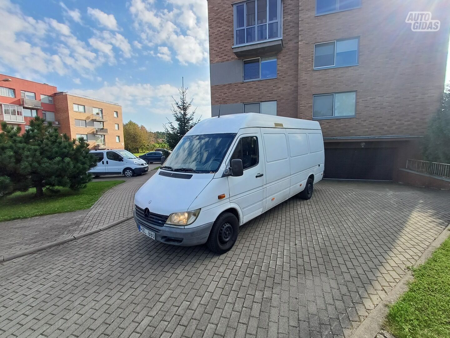 Mercedes-Benz Sprinter 2002 m Krovininis mikroautobusas