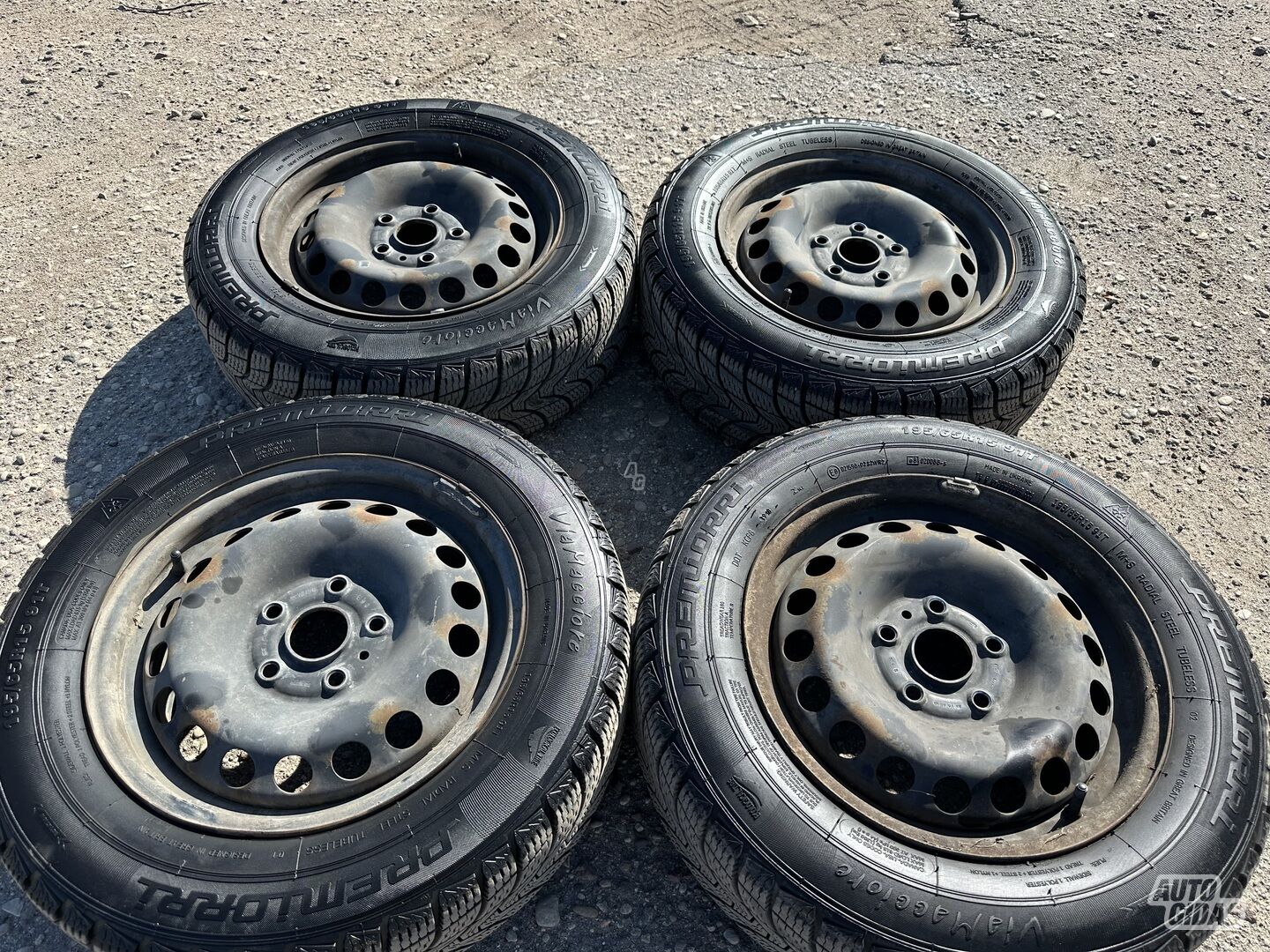 Volkswagen 6J ET47 steel stamped R15 rims