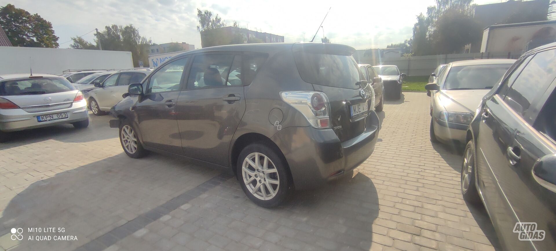 Toyota Verso 2009 m dalys