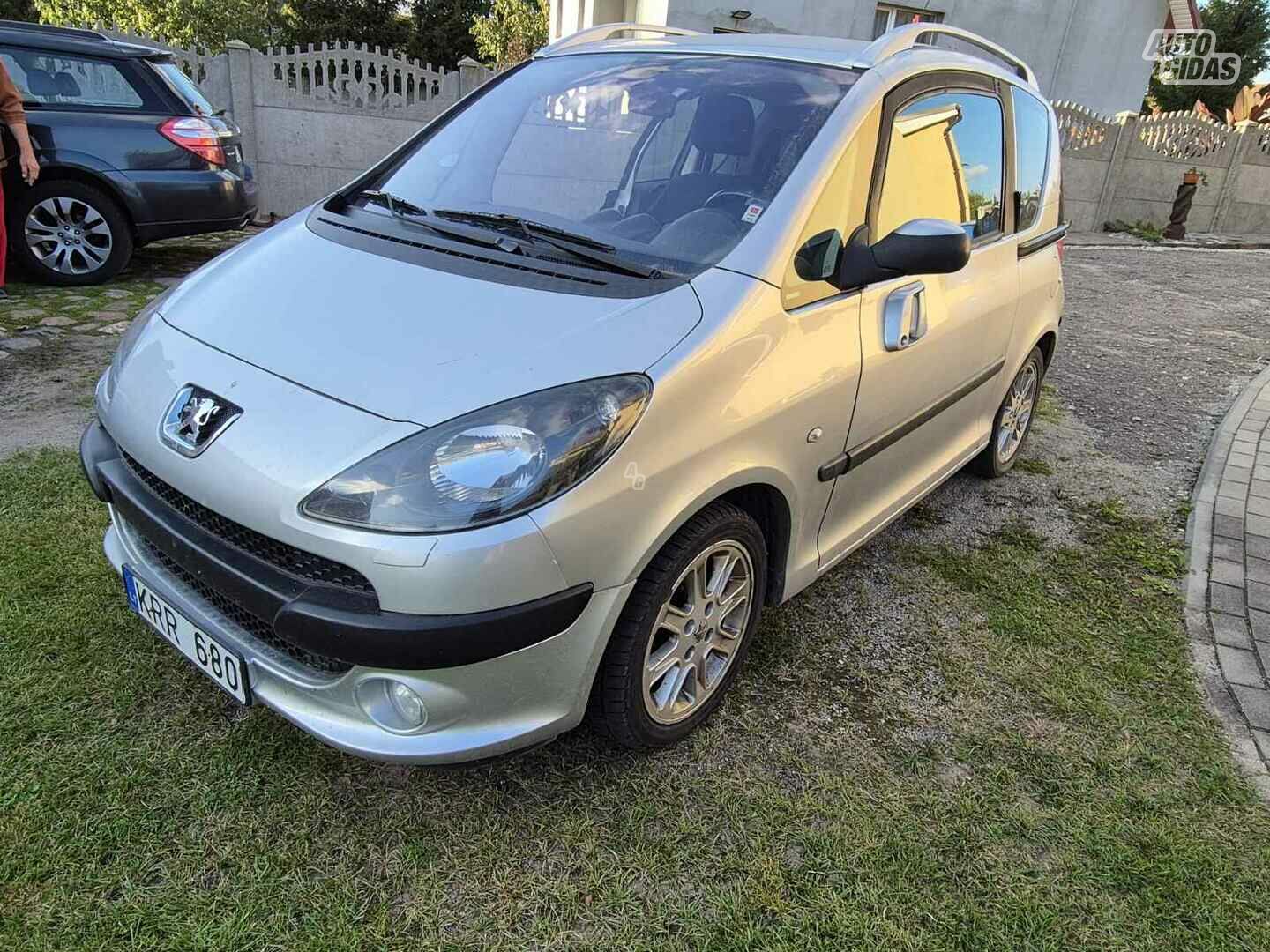 Peugeot 1007 2007 y Van